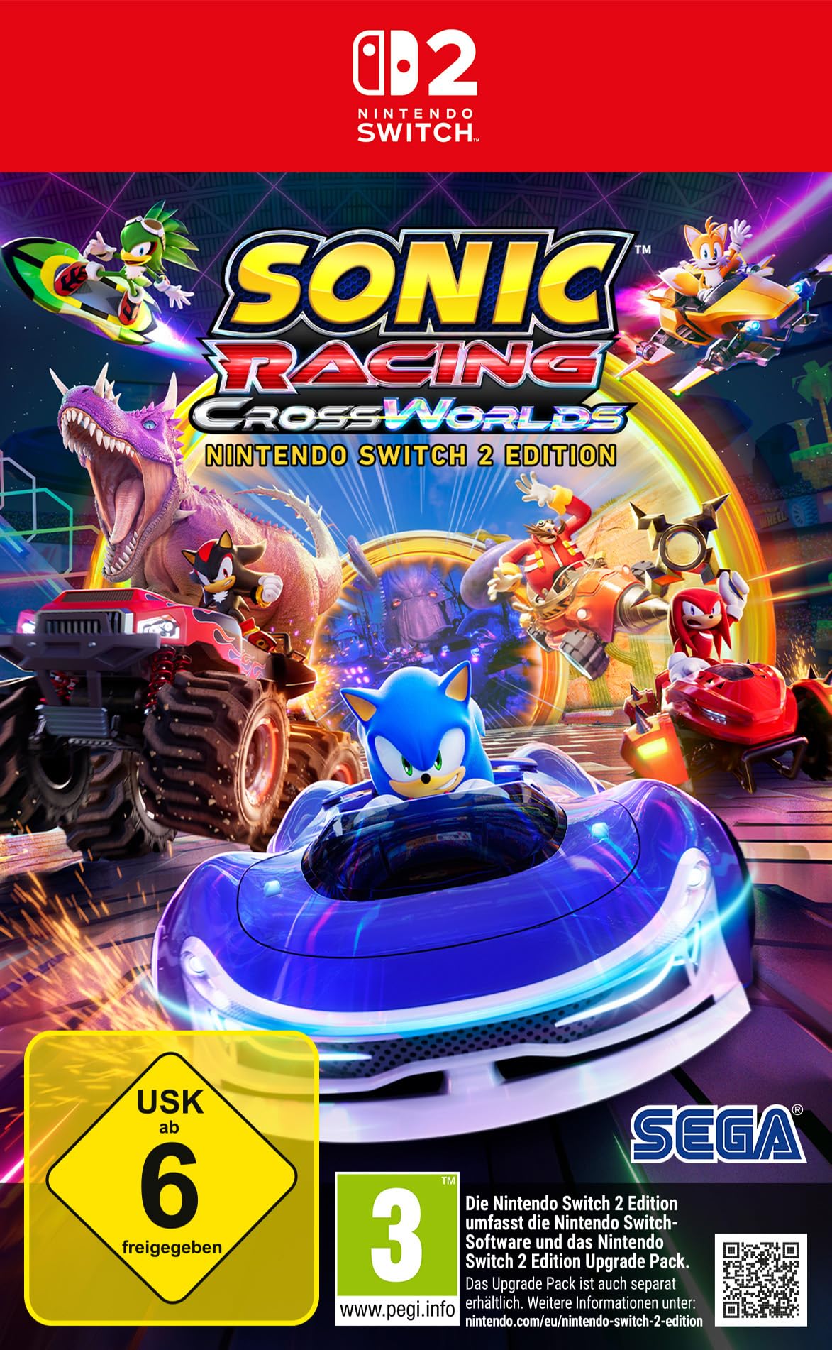 Sega Sonic Racing: CrossWorlds Nintendo Switch Rennspiel