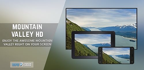 mountain valley HD grátis - decore seu quarto com belas paisagens em sua TV HDR 4K, TV 8K e disposit