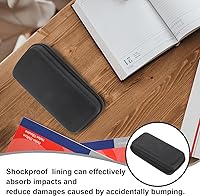 Vista 5 de EXCEART Caja de almacenamiento para micrófono, bolsa protectora - Caja de almacenamiento rígida a prueba de golpes para micrófono impermeable bolsa