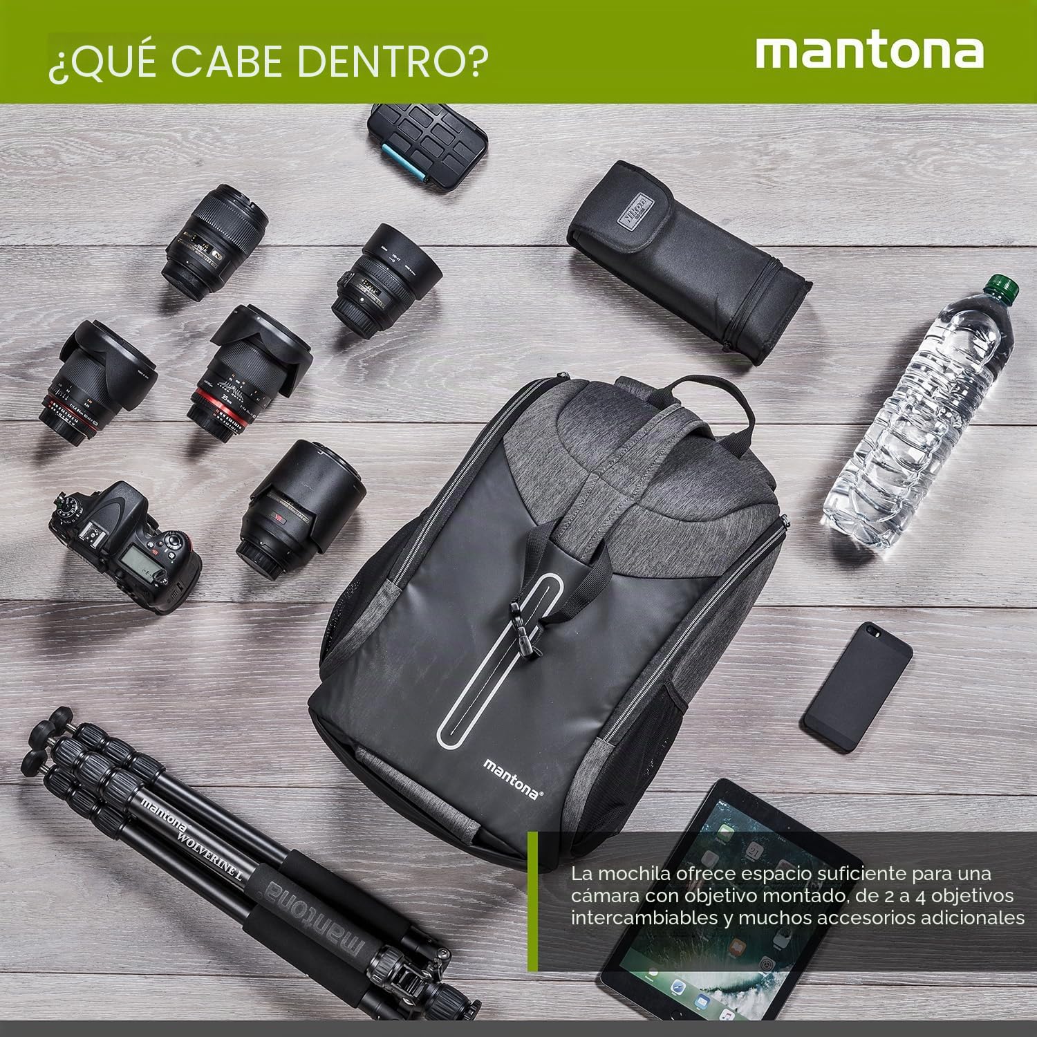 Mantona Estuche para cámara de Tallin