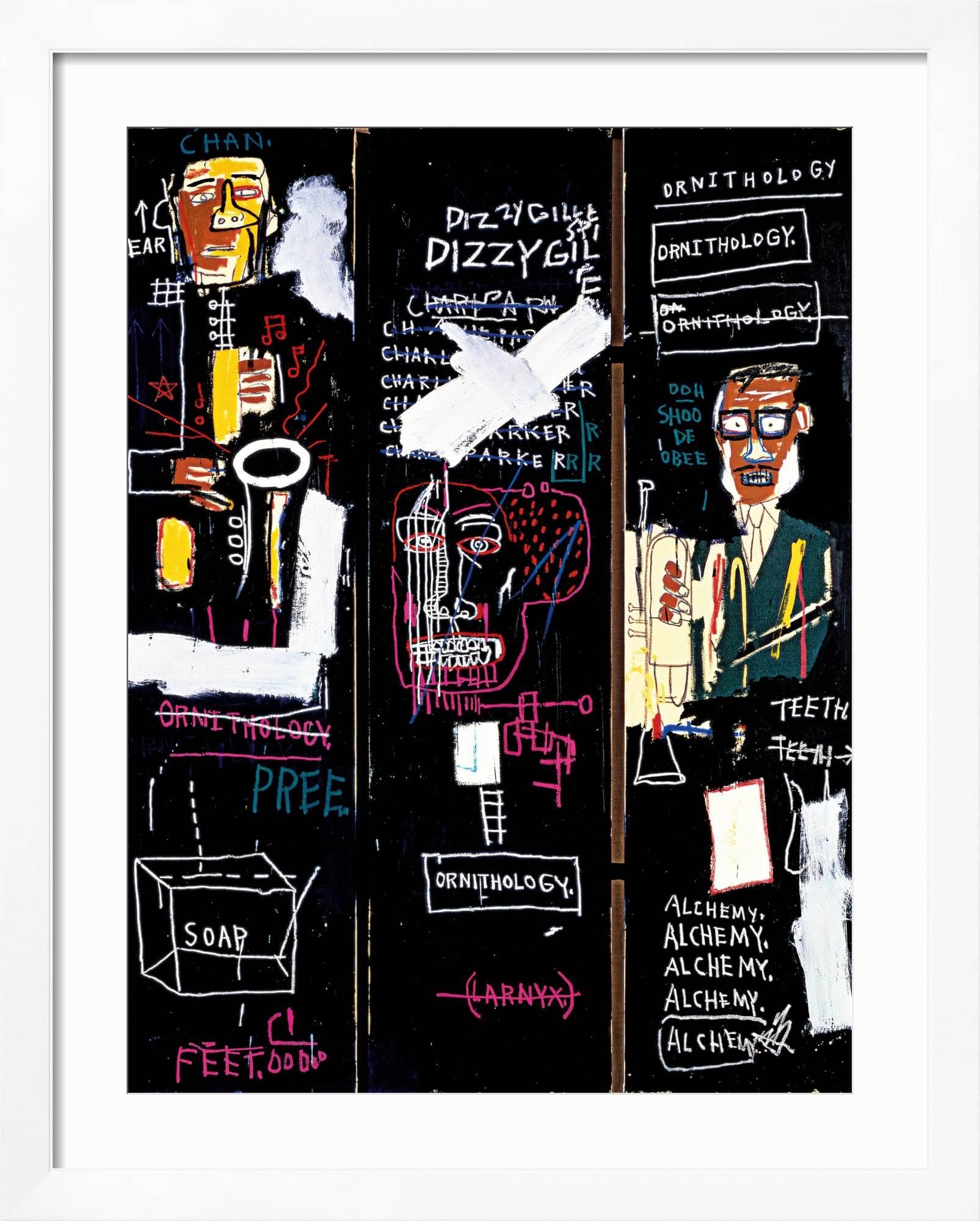 Amazon.com: ART.COM Wall Giclee Print Horn Players, 1983 on White