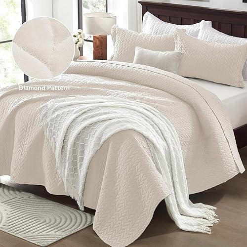 Miniatura 10 de SunStyle Home Juego de edredón Queen verde salvia, ligero, suave y reversible para todas las estaciones, juego de ropa de cama acolchada cuadrada de