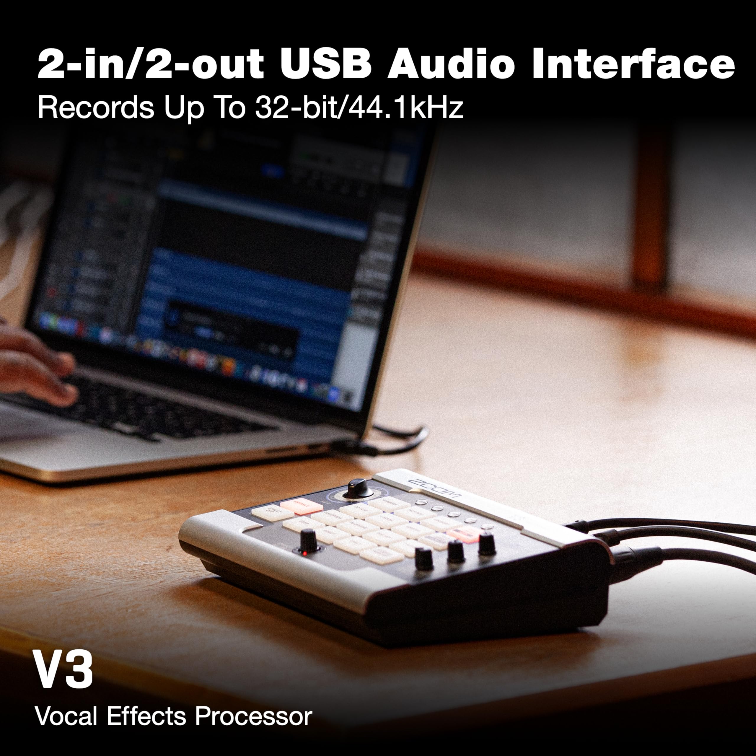 Amazon.com: Zoom V3 Vocal Processor for Streaming & Live