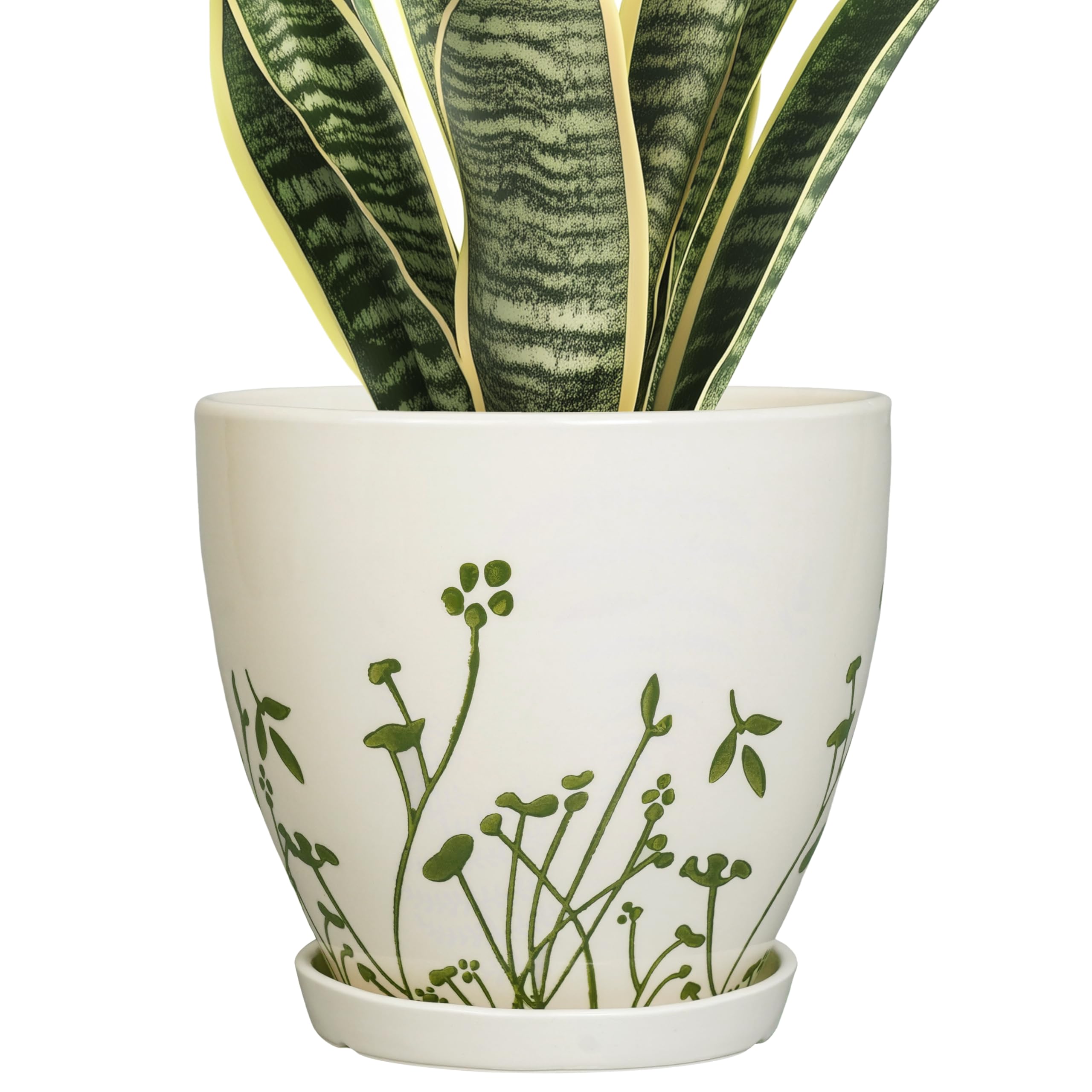 Amazon.com : MPotTo Indoor Plant Pot 8.2 Inch - Ceramic
