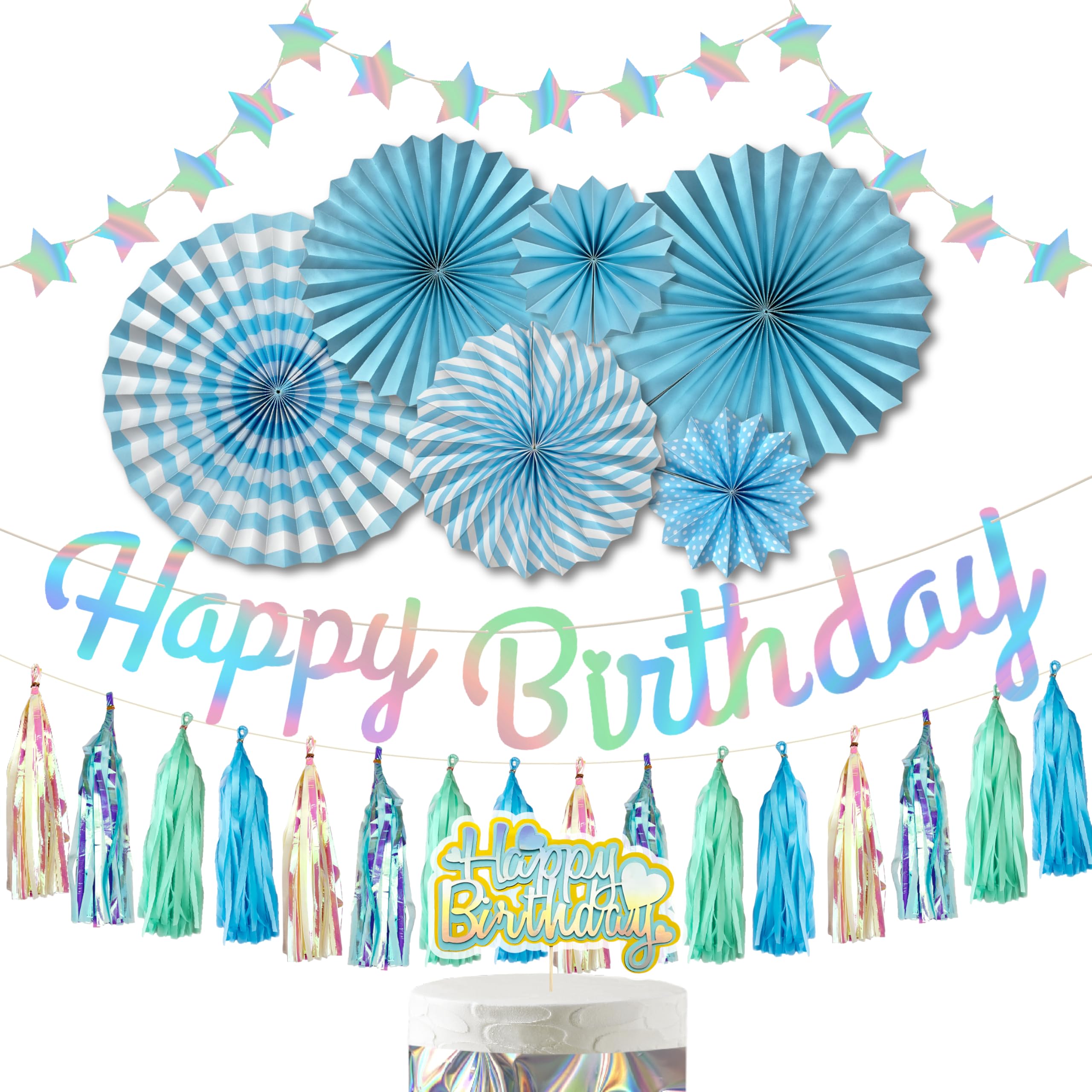 彩さまバースデーガーランド Amazon.co.jp: HaHaHa!【完成タッセル！】誕生日 飾り付け セット