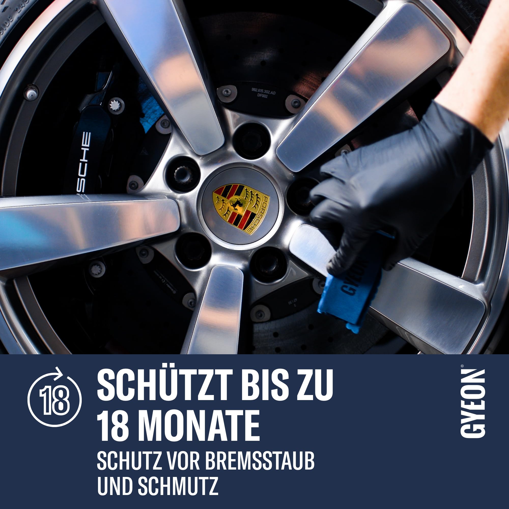 Gyeon Q² Rim EVO - Keramik Felgenversiegelung - Langzeitschutz, hitzeresistent und selbstreinigend für alle Felgentypen (30 ml)
