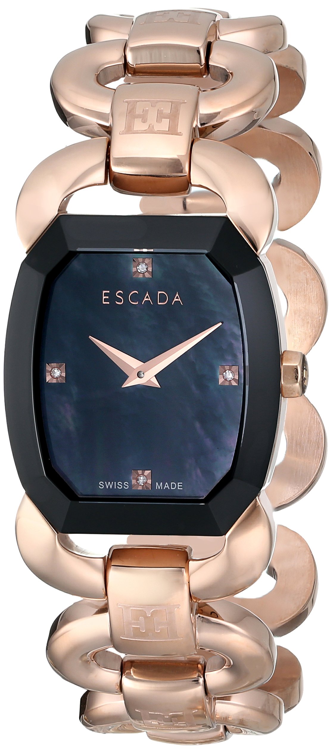 Escada Womens Iww E2635063 Charlene Analog Display Swiss 