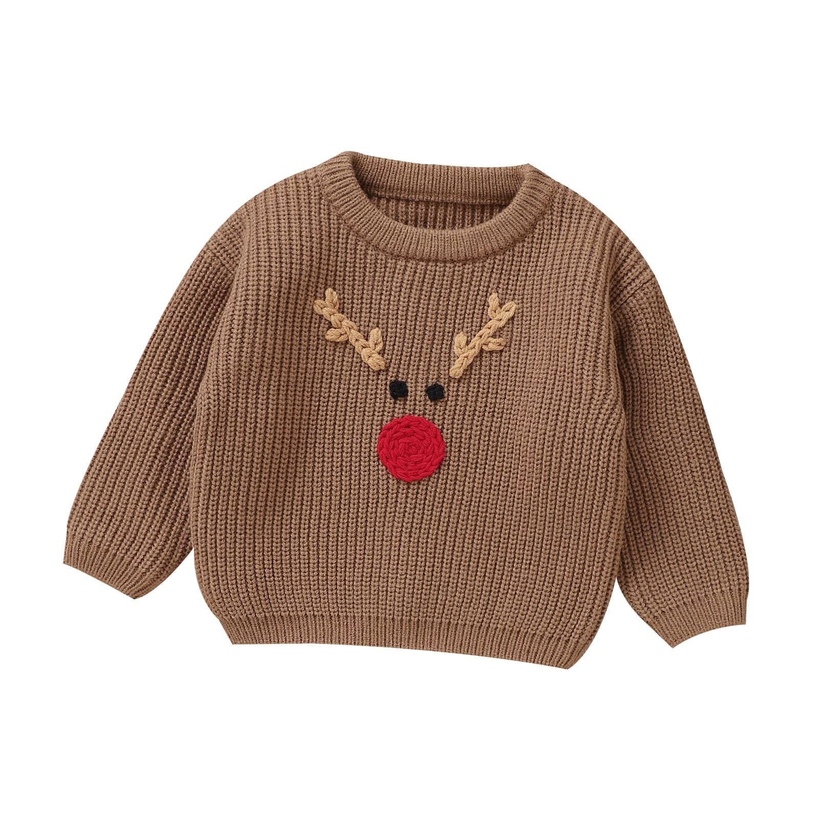 Cokbyavla Men's Khaki-F Winter Long Sleeve Tops Shirts Clothes 3T-8T, Sweater For Toddler Boys 4T Ugly Christmas Sweater Boys Girls Zip Up Sweatshirts Size 10 Sweatshirts For Baby Girl Toddler 18-24 Months