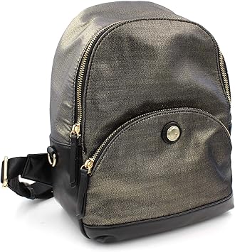 nine west black backpack