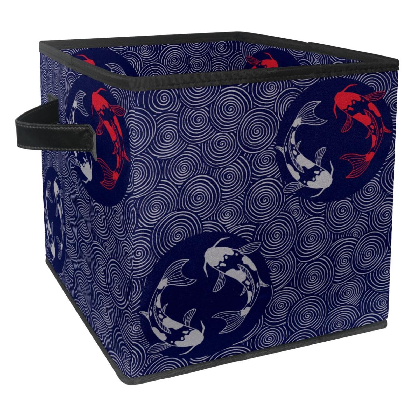 Boîte de rangement carpes koï pliable pour trier les vêtements