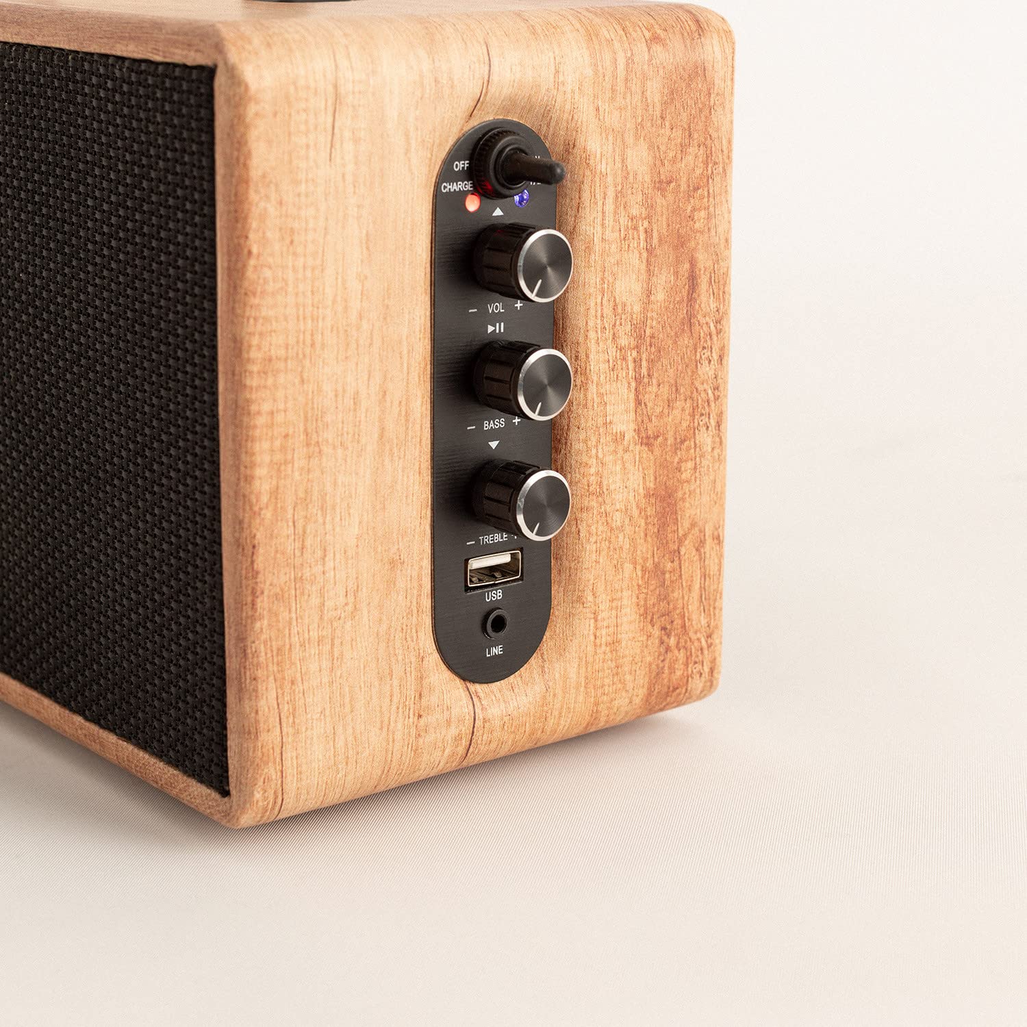 CREATE / Speaker Retro/Altavoz/Bluetooth 5.2, Reproductor USB
