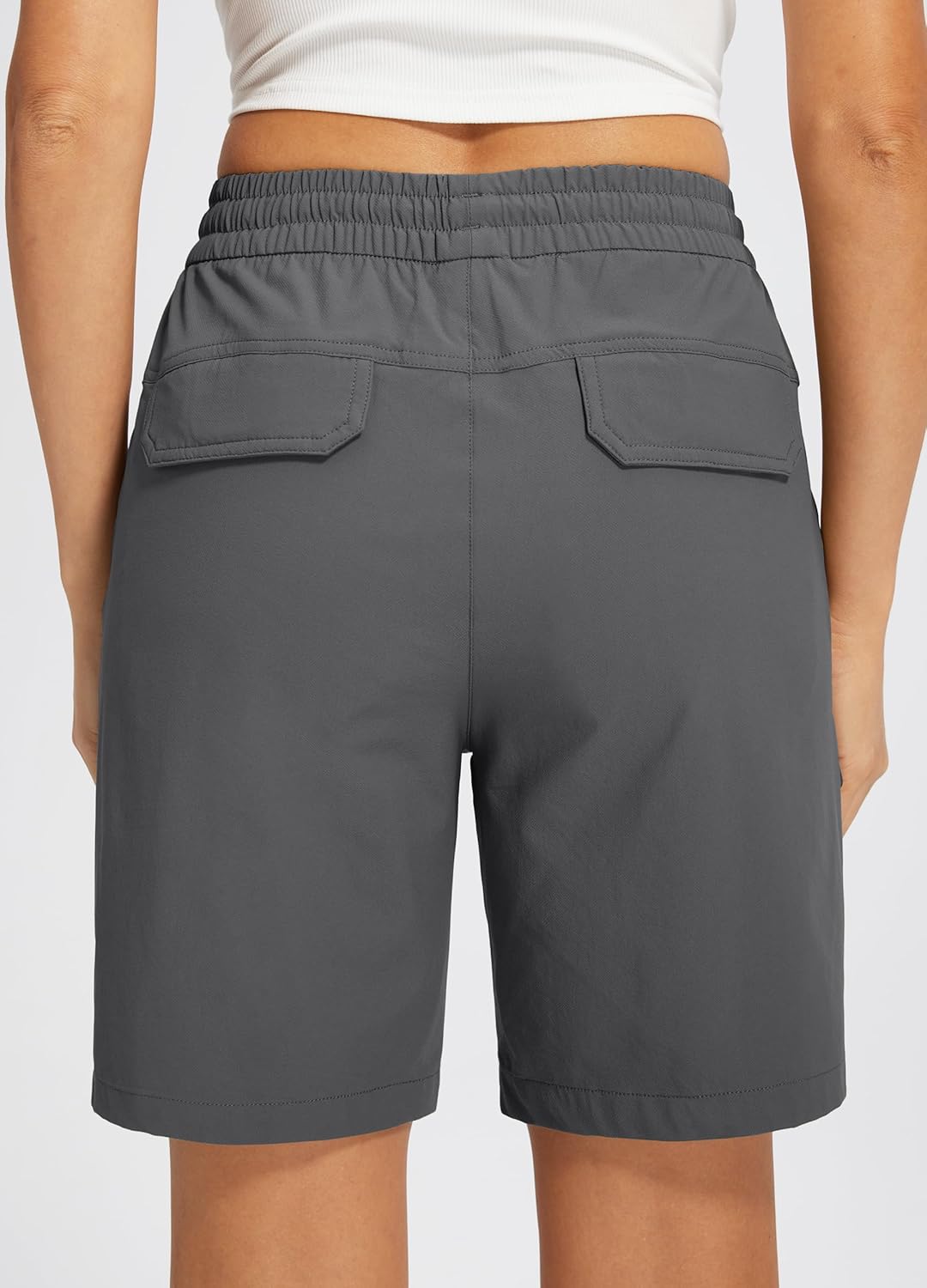 Libin Women's Hiking Shorts Cargo Shorts Casual Travel Quick Dry Water Resistant Lightweight - Image 2