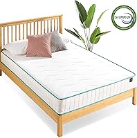 Vista 4 de Zinus Colchón de resorte superior apretado de 10 pulgadas, tamaño individual, colchón de resortes interiores, certificado CertiPUR-US, colchón