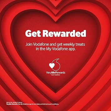 Vodafone Pay As You Go Sim Card