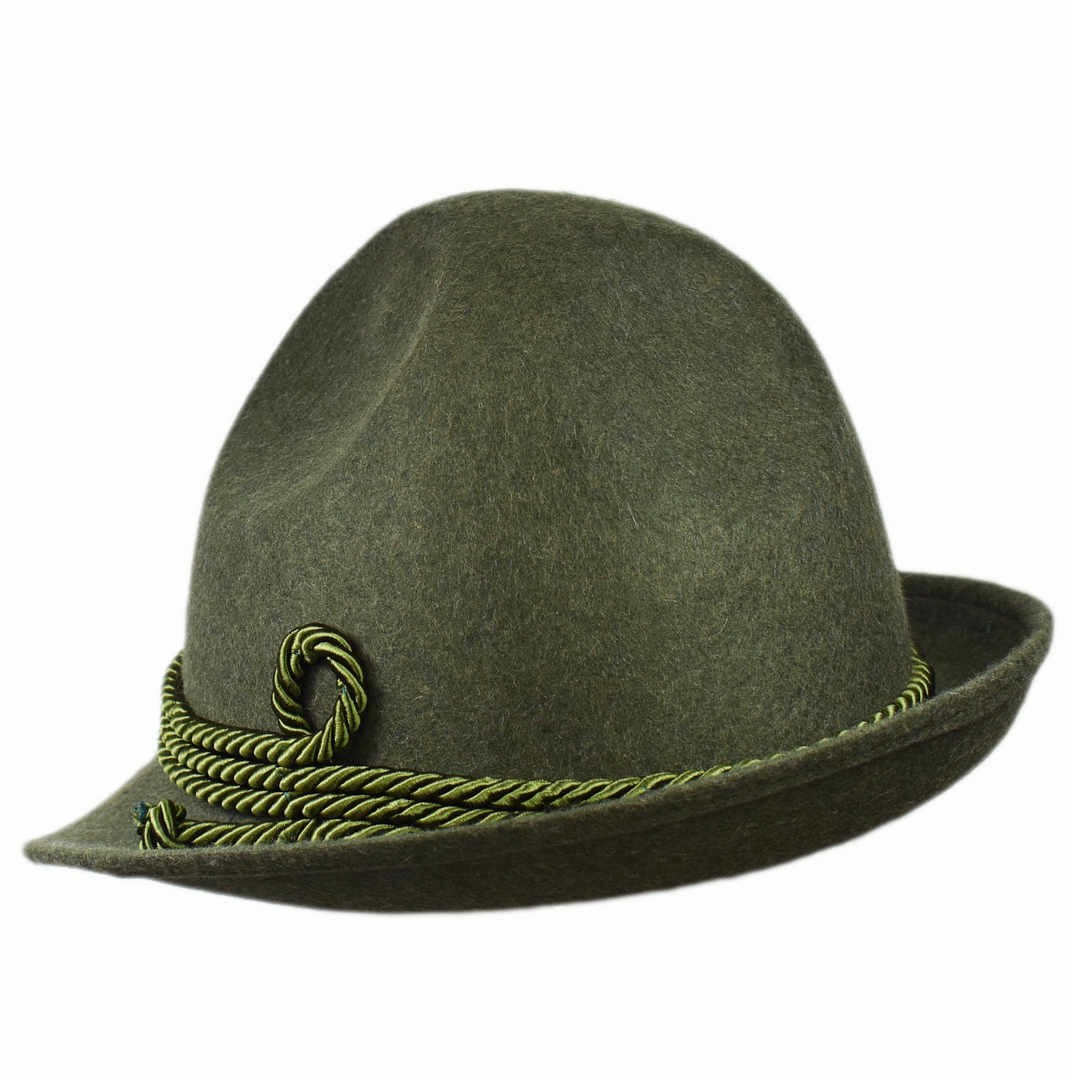 Melegari Cappello Tirolese da Montagna | Dreispitz Innsbruck | Cappello da Pastore | Contadino e Cacciatore | Loden Hut | Cappello Tradizionale