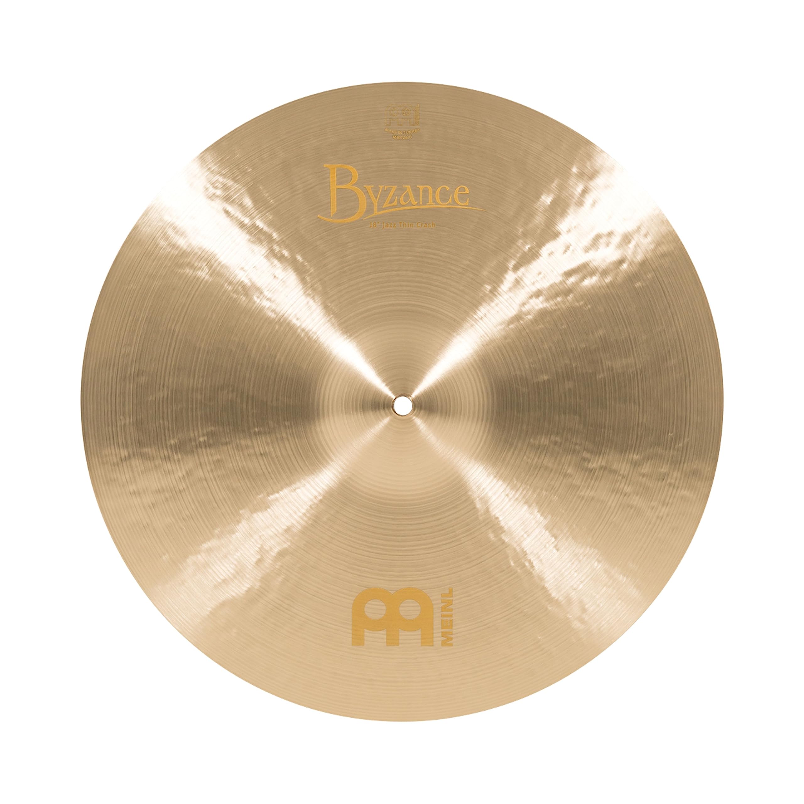 Meinl Byzance Thin Crash 18" B18JTC, Jazz Finish