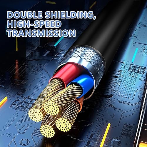 Miniatura 7 de PASOW FireWire Cable de 4 pines a 4 pines iLink DV Cable Firewire 400 IEEE 1394 Cable para portátil a videocámara de 6 pies