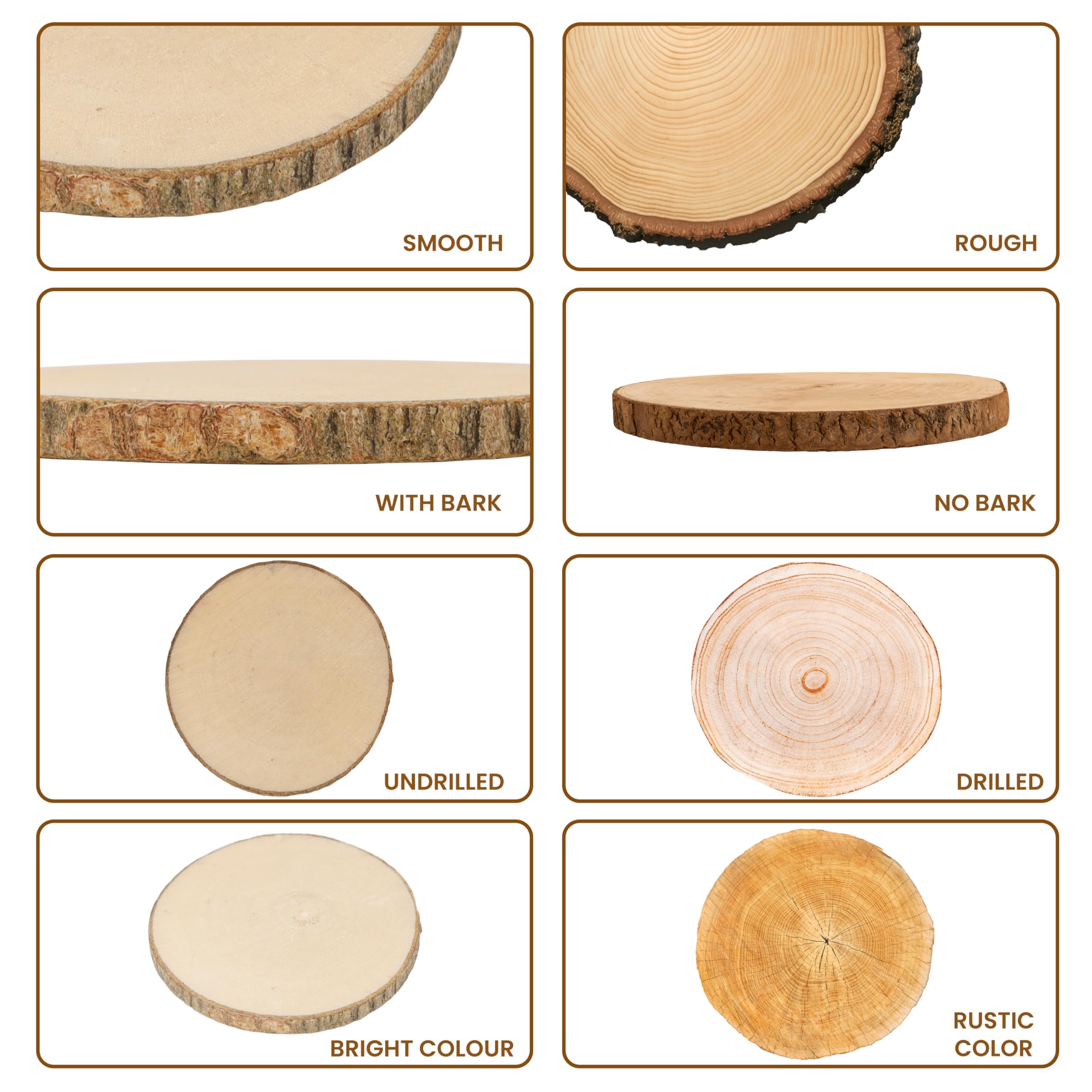 6 Planches Contreplaqué Brut Tilleul/noyer/bouleau – 30x30x0.3 Cm, Pour Bricolage, Peinture, Modélisme