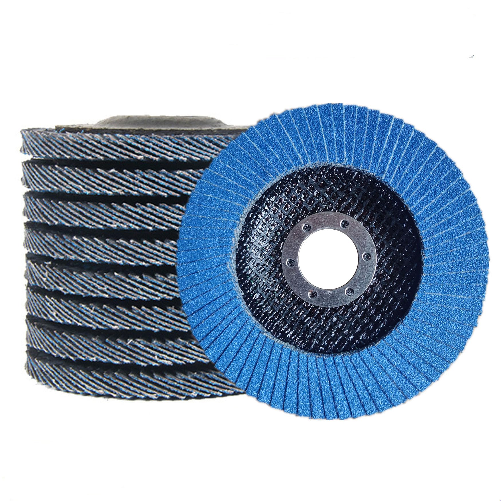 Zirconia Flap Discs for Angle Grinder - 5 Pack -12