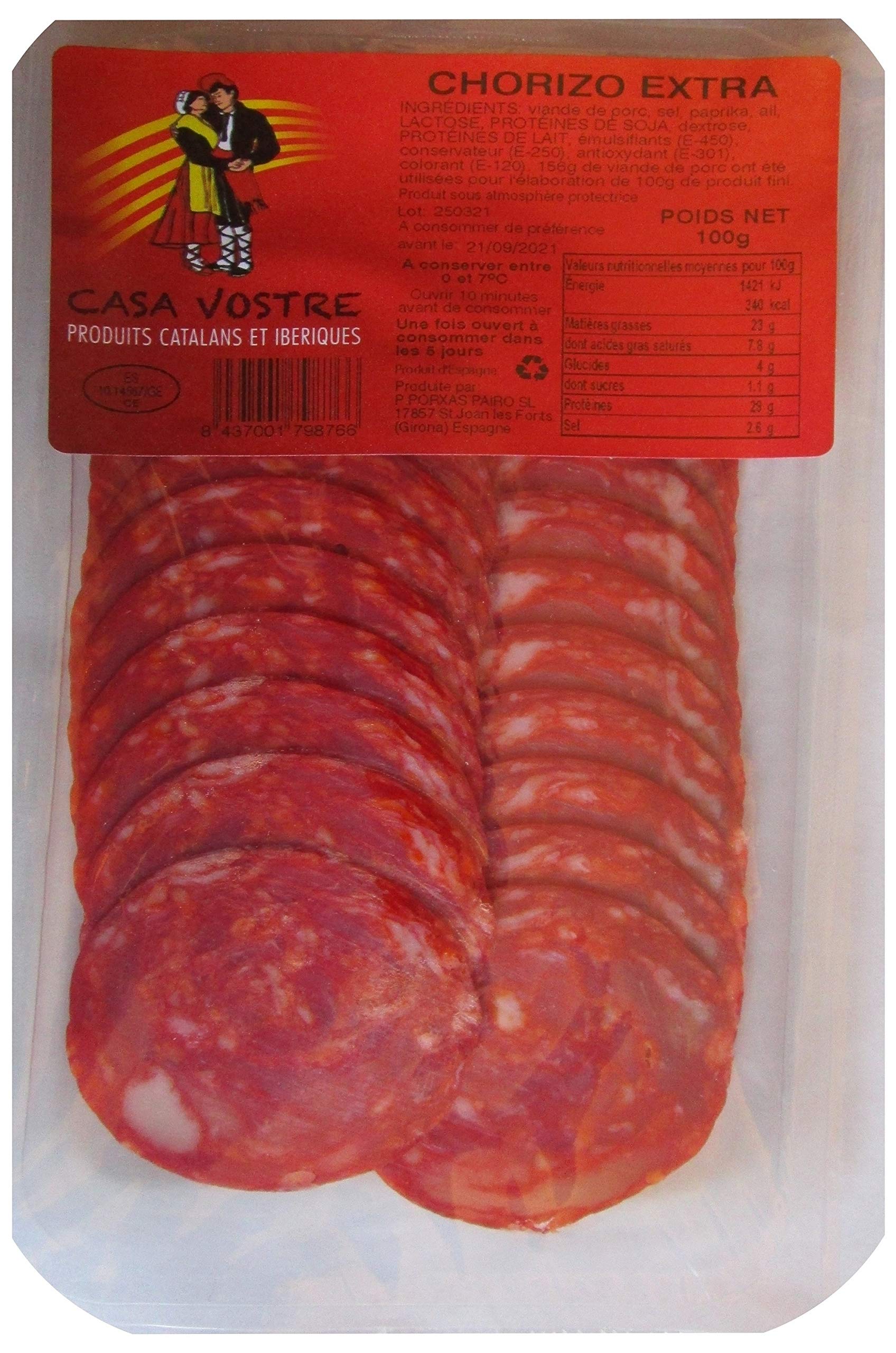 Chorizo Tapas 100 gr