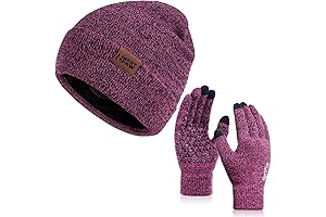 Fisfet Winter Beanie Hat Scarf Gloves: The Ultimate Winter Warming Trio