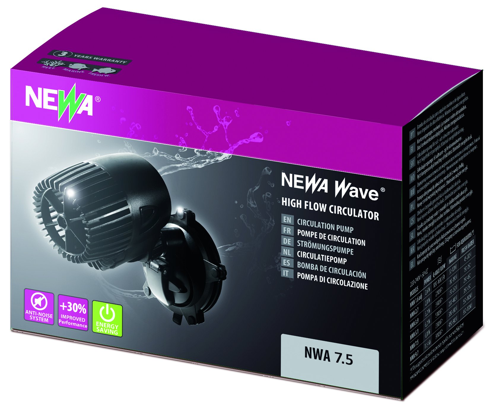 NEWA Wave Pump for Aquarium 1.6 ADJ