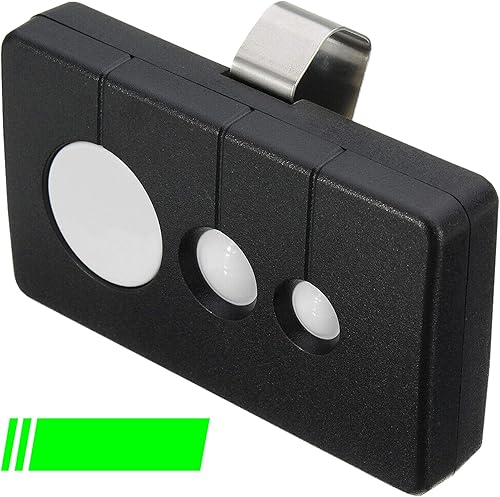 para Craftsman Abridor de puerta de garaje Transmisor de control remoto para verde 3 botones Parte 139.53970SRT 139.5397 139.53971SRT 139.53973SRT