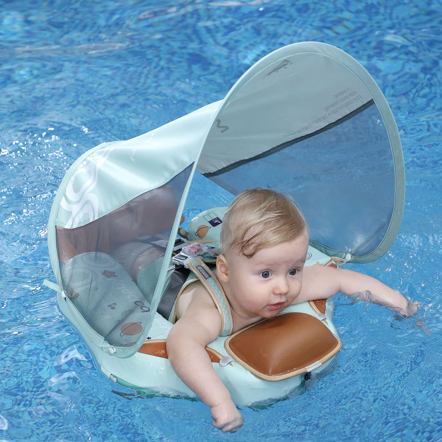 Buy Foldable Easy Carry with Tail Canopy Crotch NonInflatable Baby