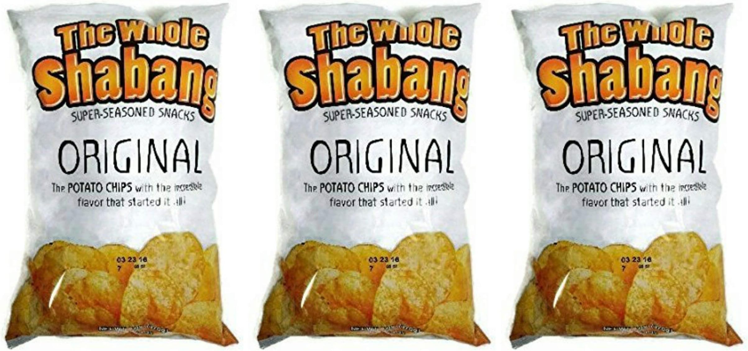 The Whole Shabang Potato Chips (Original Chips) 3 Pack