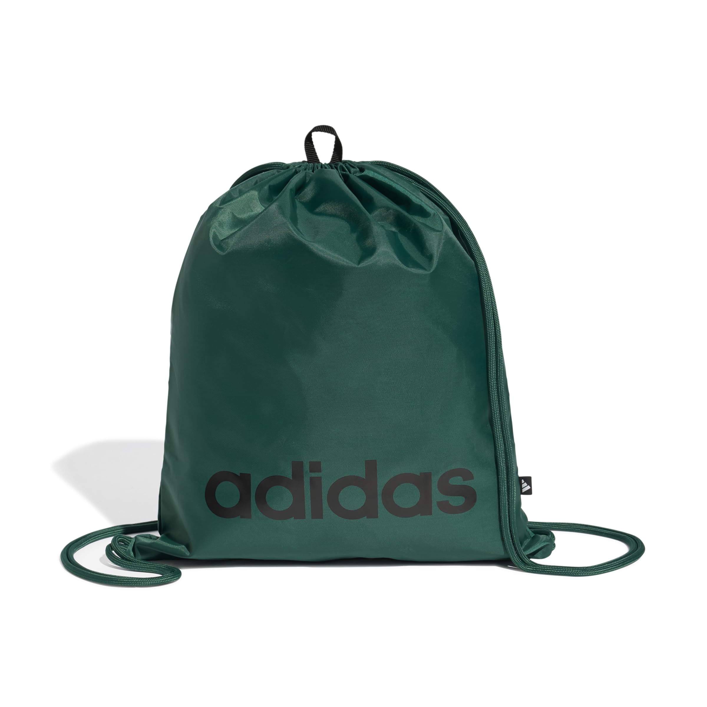 adidas Unisex LINEAR Gymsack, Collegiate Green/White, One Size