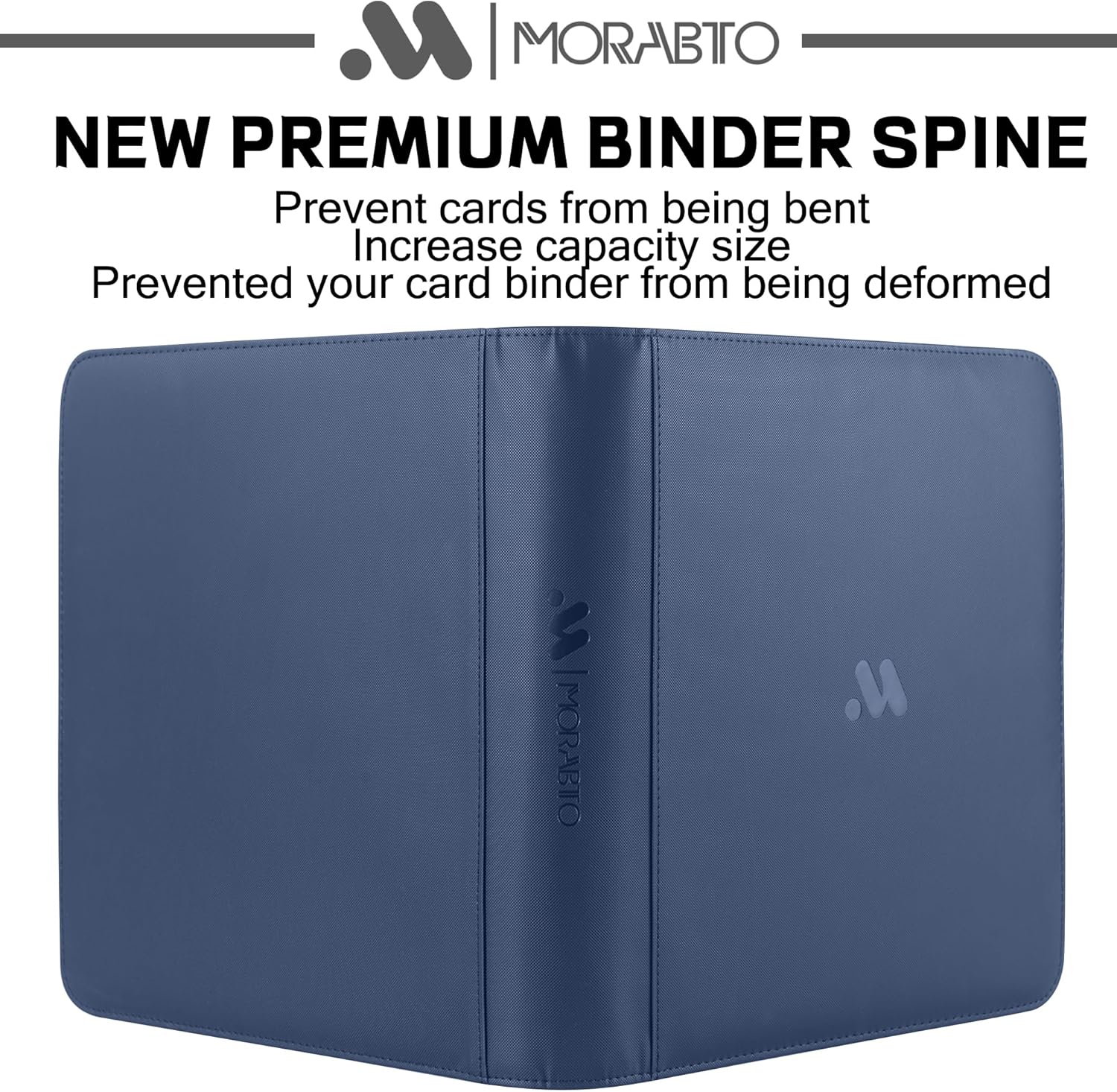 Card Binder 12 Pocket,Trading Card Binder Holds up to 1200 Cards with 50 Sleeves,Zipper Card Holder Album Compatible with TCG Card/Game Cards/Sports Card
