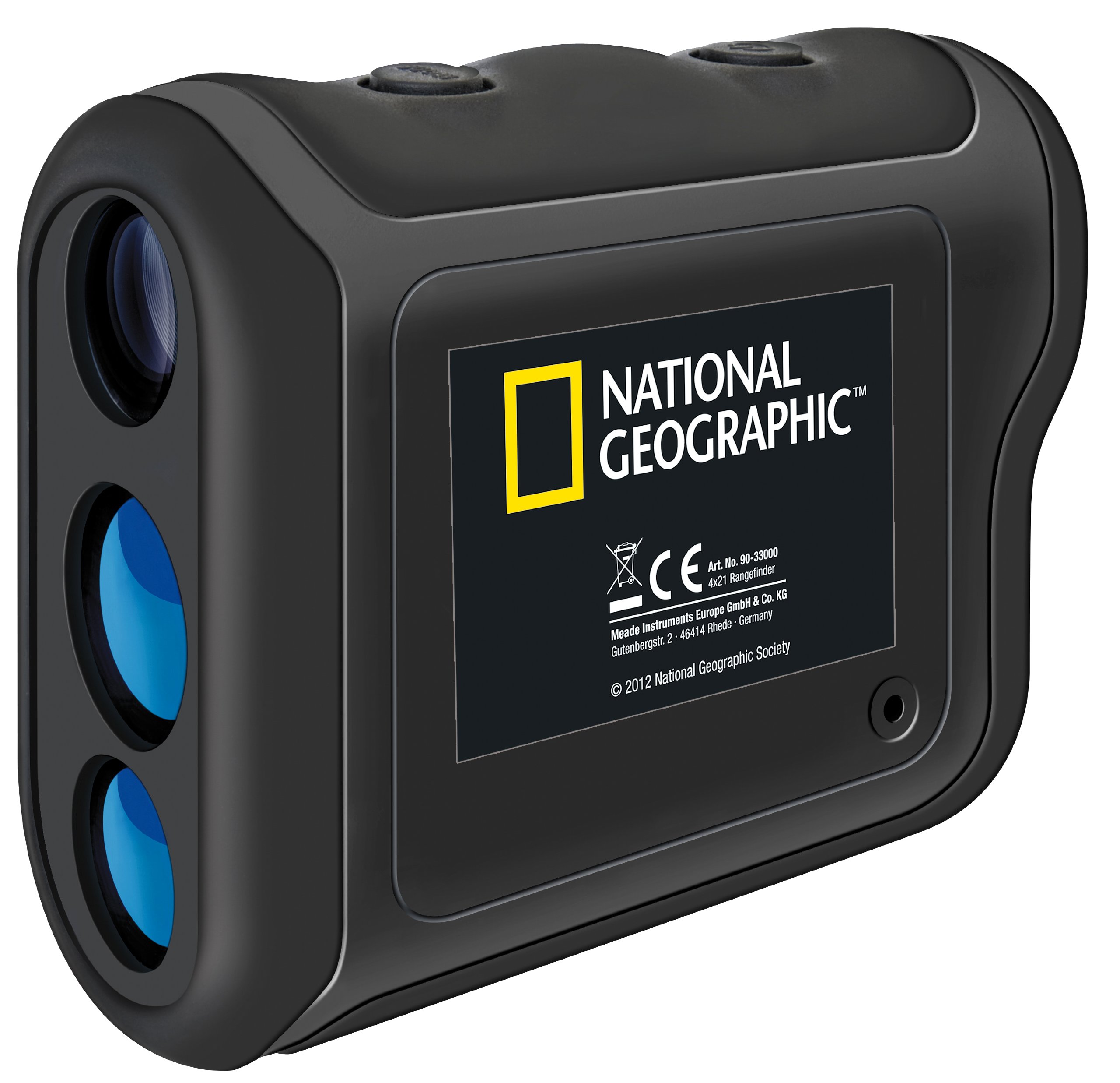 National Geographic 4X21 Laser Rangefinder, Black
