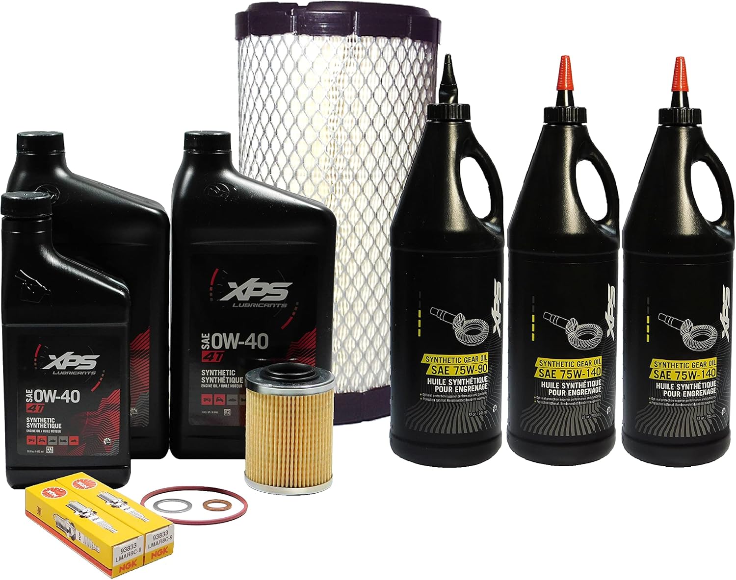 2020-2026 Can-Am Defender Max HD10 Pro OEM Full Service Kit 0W-40 Full Synth C26
