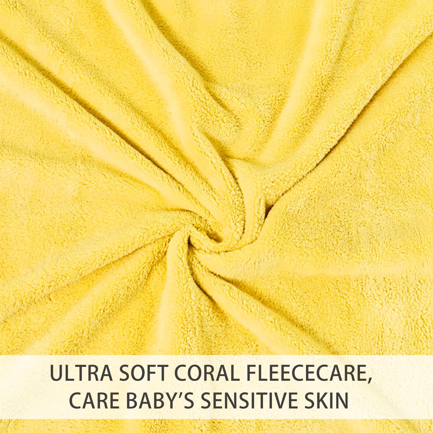 Toddler Hooded Bath Towel, 27.5"X55" Girl Boy Robe with Hood 1-6,Soft Absorbent Baby Bath Towels, Highly Absorbent Bathrobe Blanket Kids Shower Gifts,Toallas de Baño para Bebe - Image 4