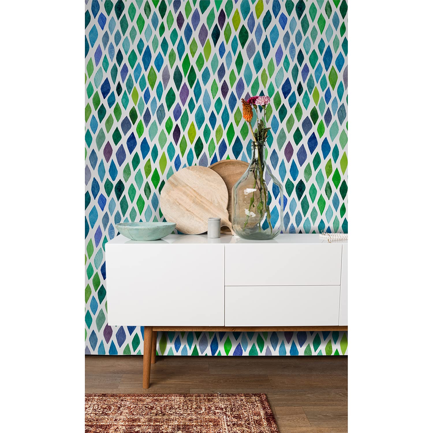 Papier peint décoratif œil Coloray 208x146cm mural intissé chambre salon cuisine