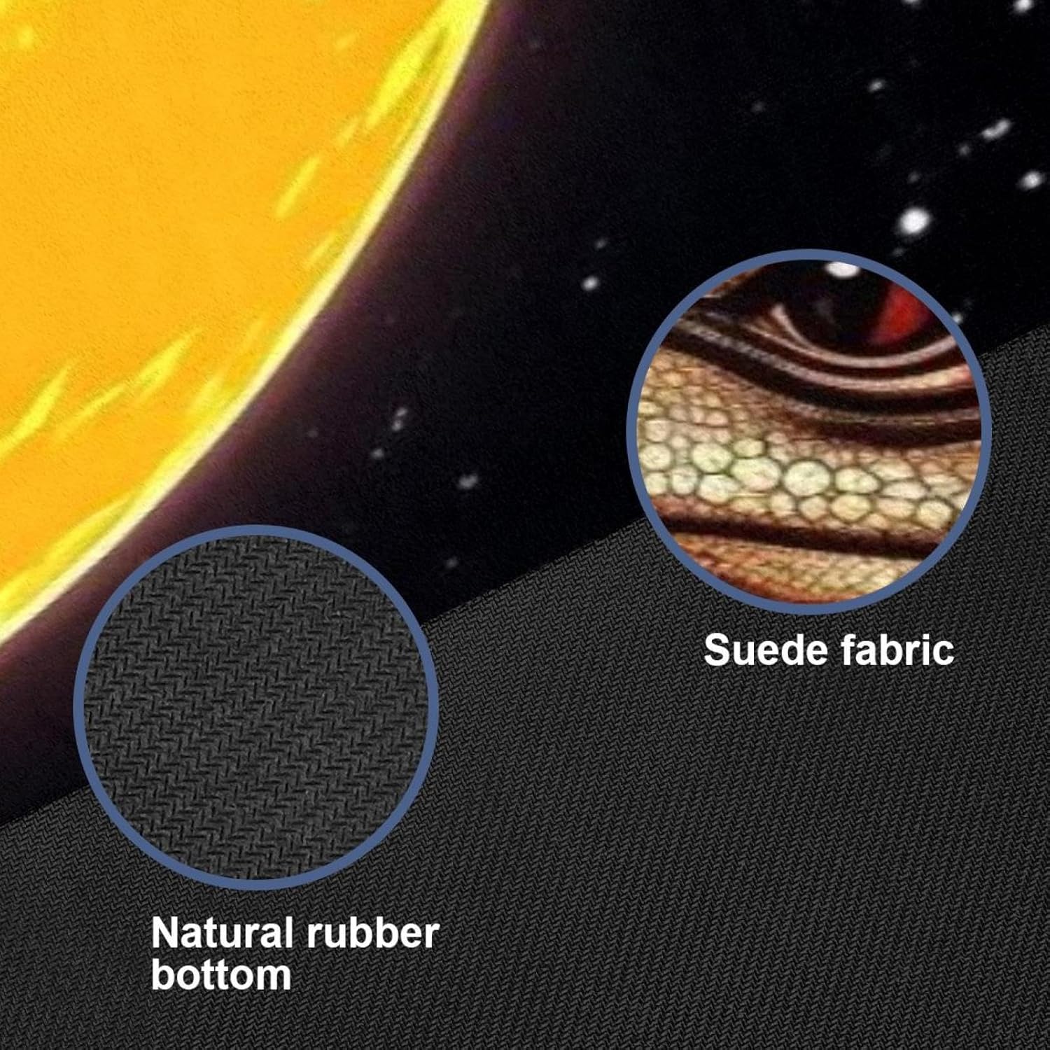 Yoga Towel, Crocodile Star Sunflower Non Slip Sweat Absorbent Hot Yoga Mat Towel for Hot Yoga, Pilates and Fitness - 72.8" x 26.8"