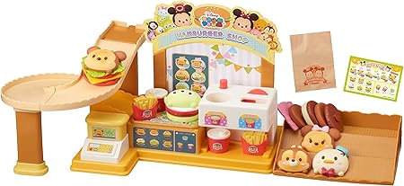 Amazon ディズニー ツムツム できたてくるりん にぎやかハンバーガーショップ セット おもちゃ Amazon ディズニー ツムツム できたてくるりん にぎやかハンバーガーショップ セット おもちゃ