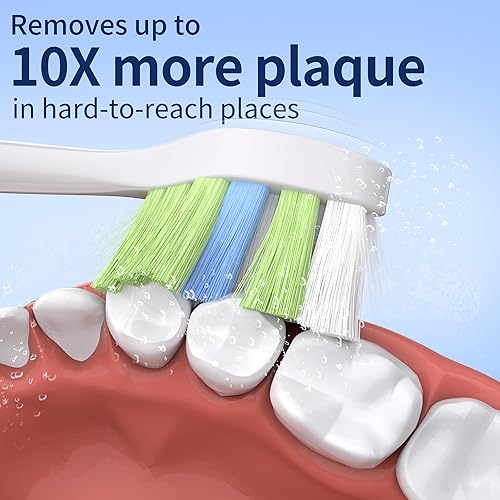 Miniatura 3 de Cabezales de repuesto compatibles con cepillos de dientes eléctricos Philips Sonicare, repuestos de cabezal de cepillo eléctrico para manijas a