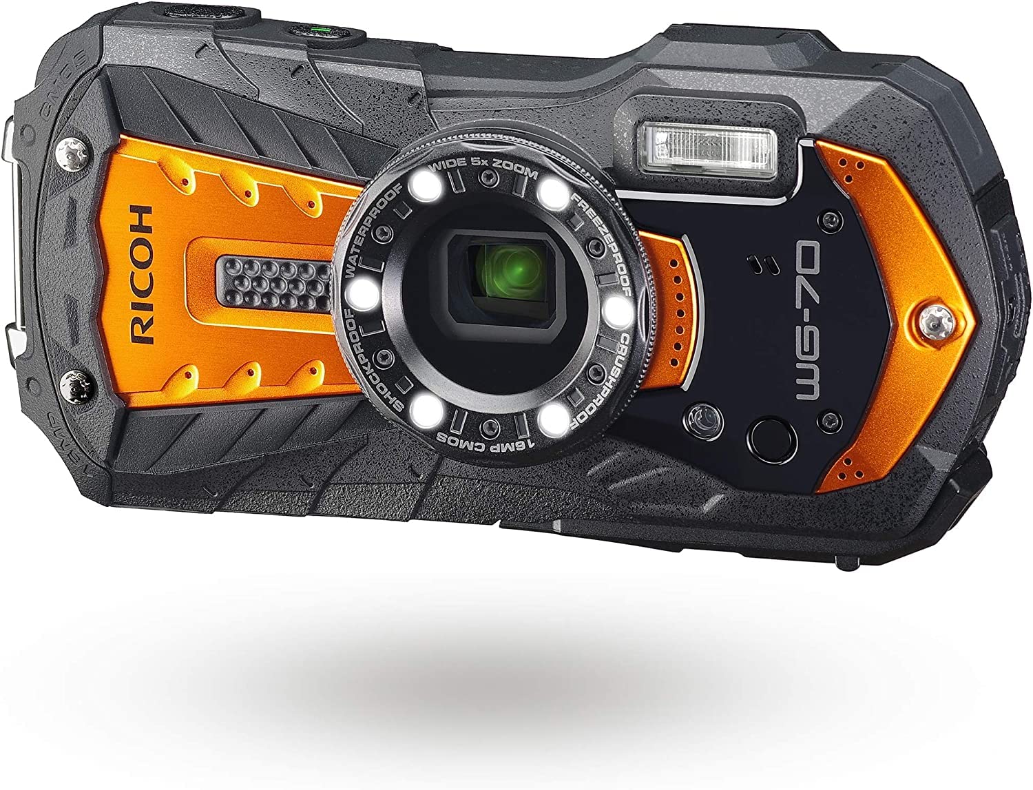 とうこRICOH WG-70 防水デジタルカメラ RICOH WG-70 リコー本格防水 