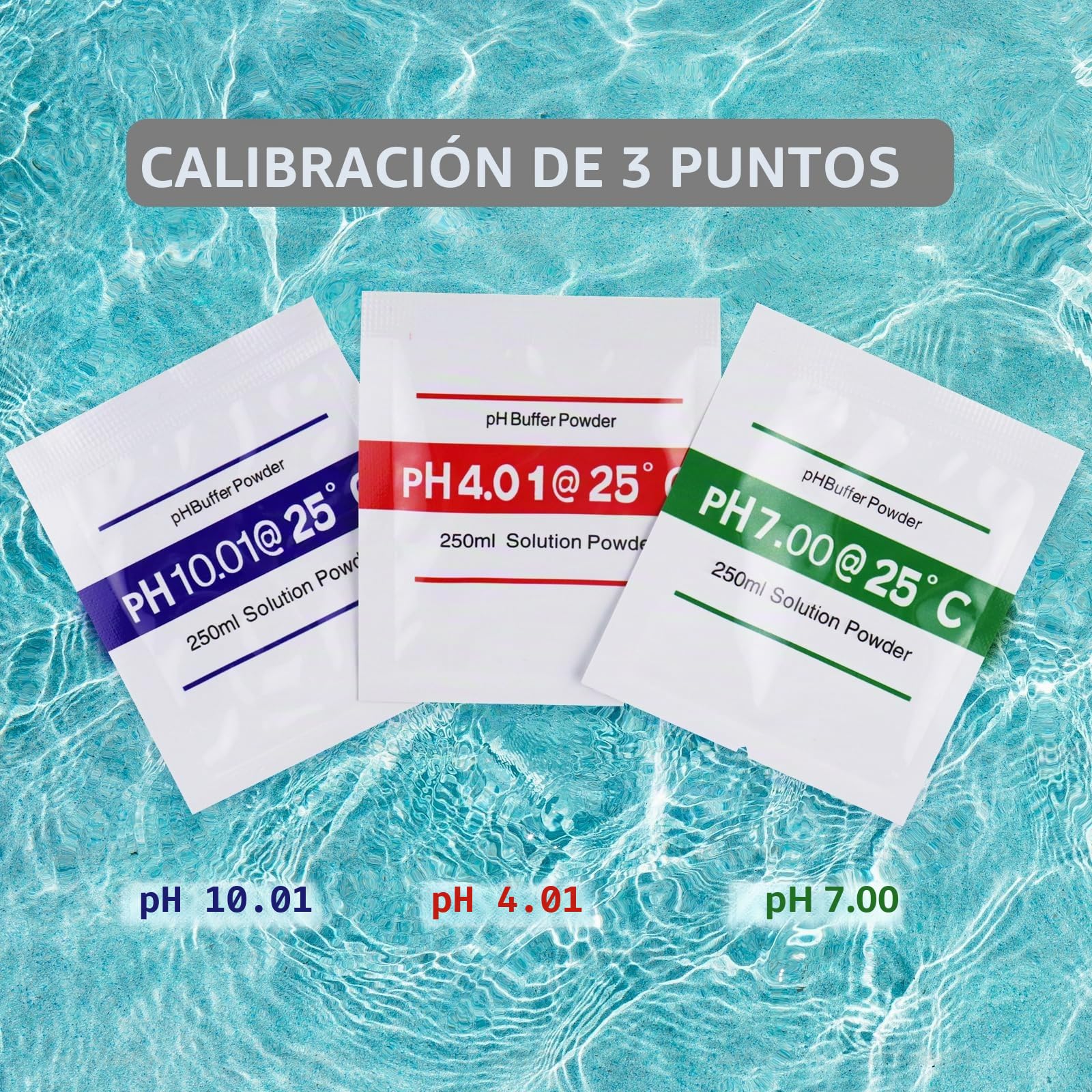 Medidor De Ph Y Temperatura 2 En 1, Medidor De Ph De 0 A 14, CalibracióN AutomáTica De Ph, Sonda De Electrodo Bnc Para Acuario HidropóNico, Medidor De Agua, Alimentos De Laboratorio, Agua Potable