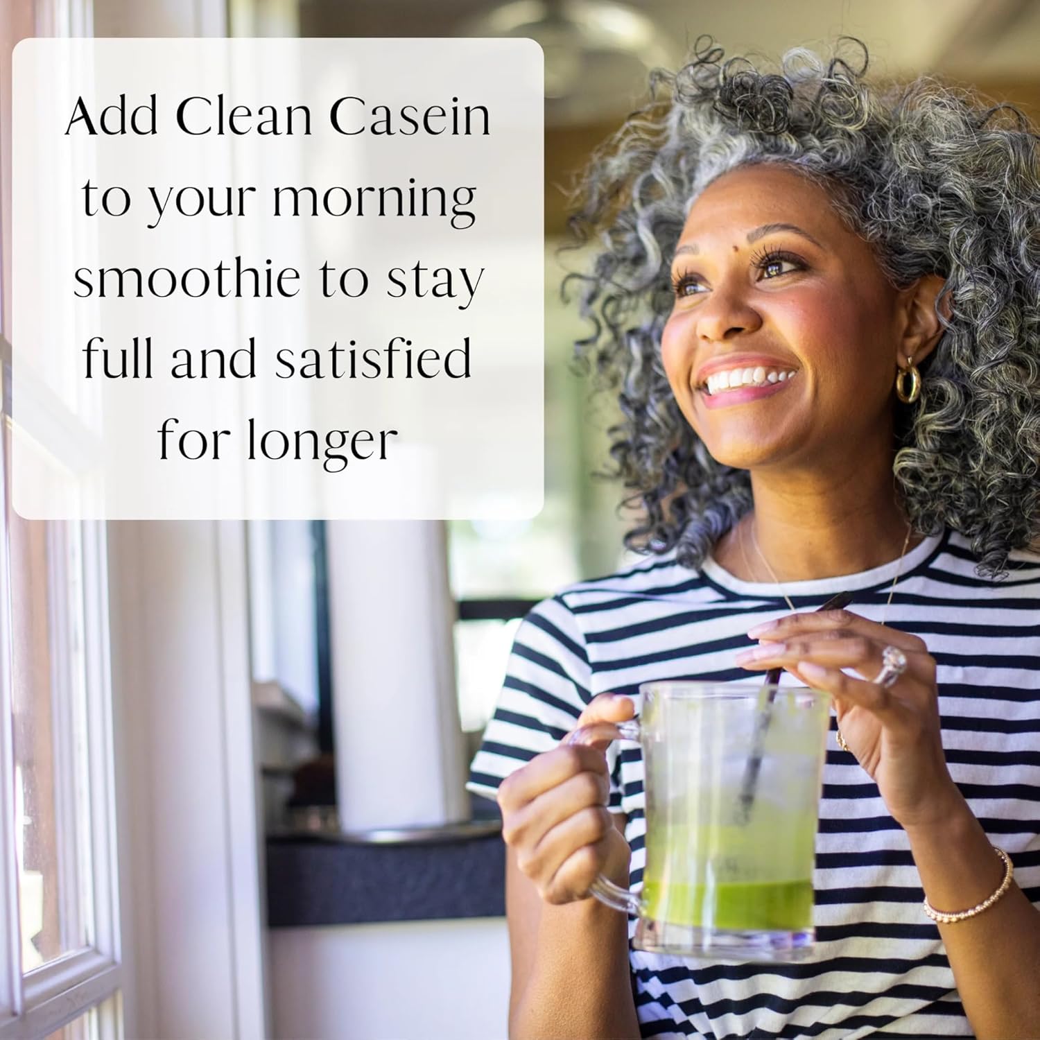 Clean Casein Protein by Mt. Capra | Easy-to-Digest Goat Casein Protein, 26 G Protein, Slow-Digesting Protein | Unsweetened, 1 lb (15 Servings)