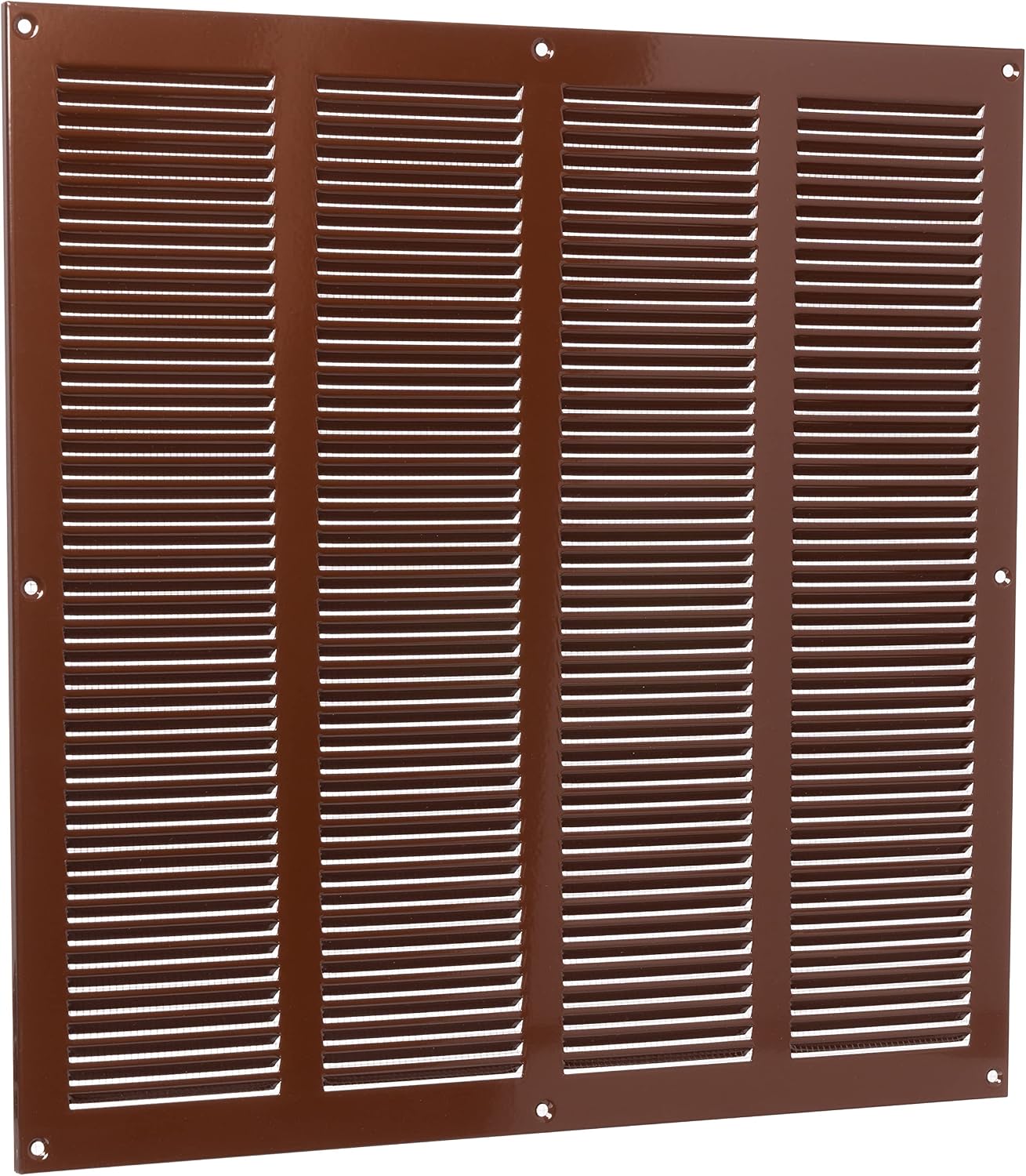 LIRAST 400x400mm Vent Cover Brown, 16x16 inch Wall Vent Cover with Insect Mesh, Ceiling Soffit Vents, External Vent Cover - Image 4