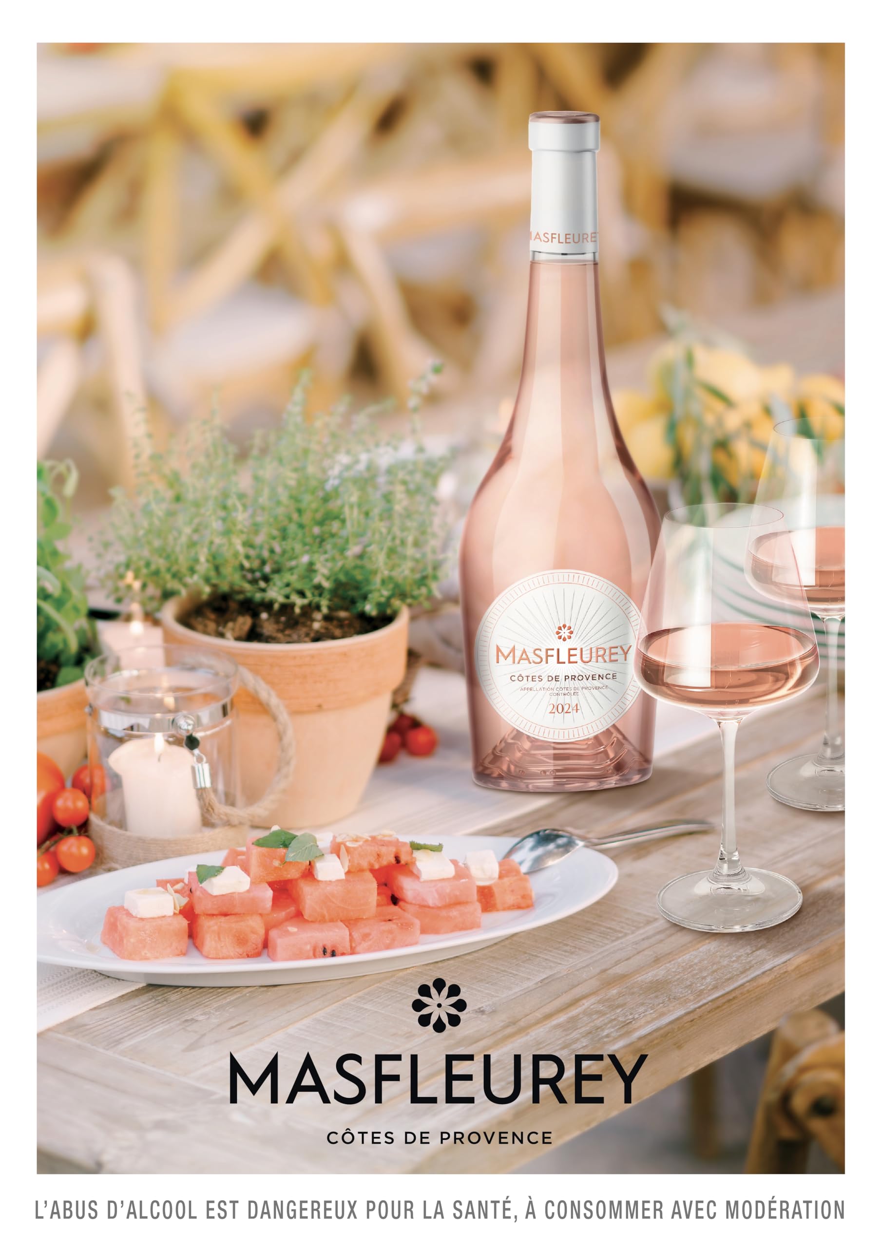 Masfleurey - AOP Côtes de Provence - Vin Rosé - 6x75cl