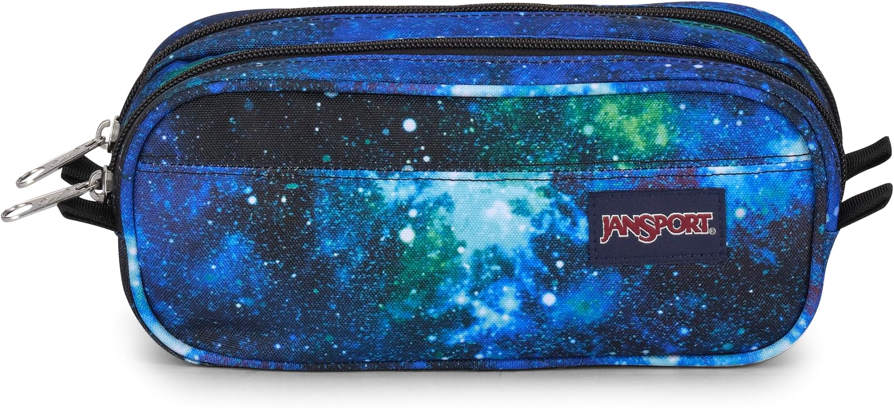 JanSport Large Accessory Pouch - Secure Storage Space for Pens, Power Cords, Pencil Case, Ideal For Everyday need, 1.3L, Navy