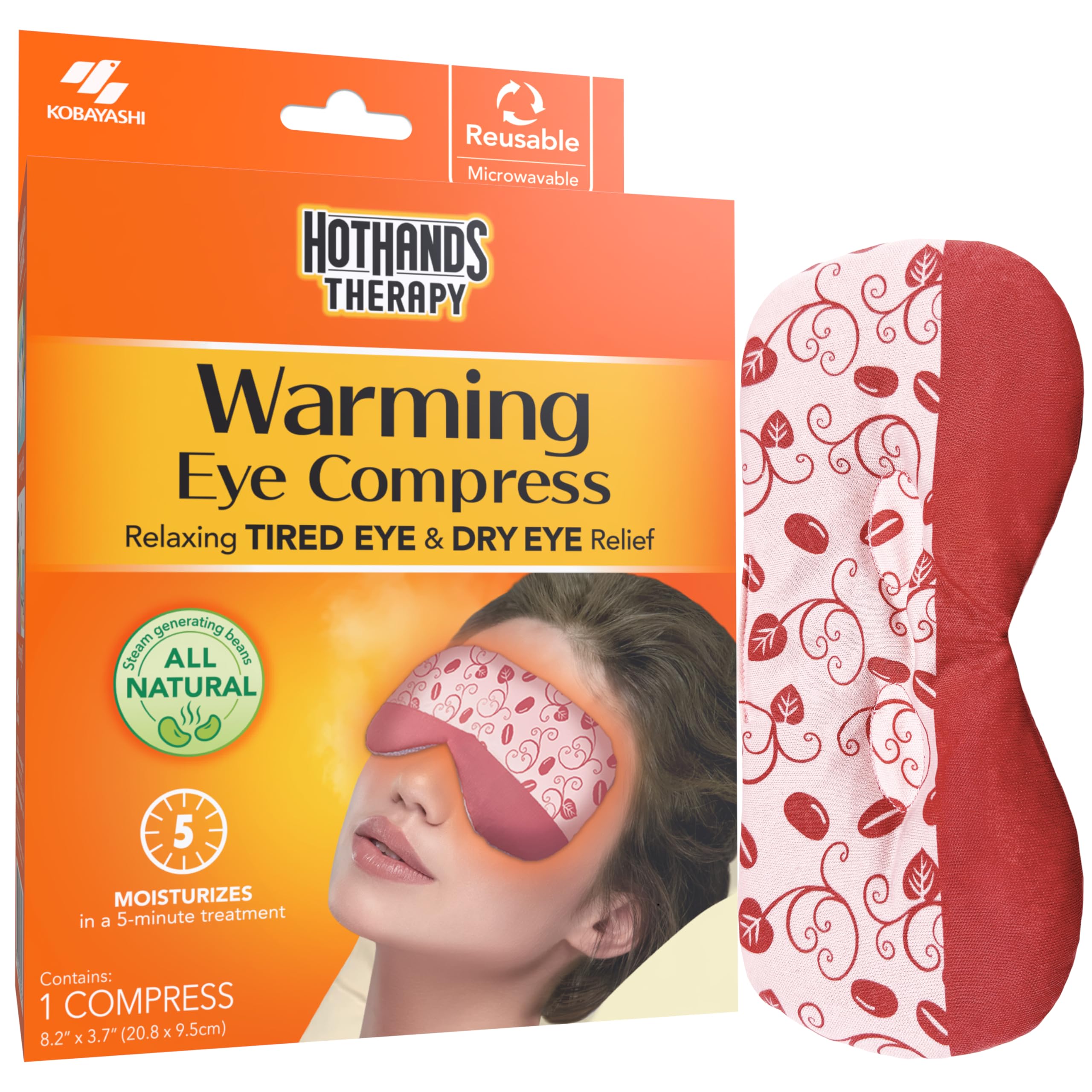 Amazon.com: HotHands Steam Therapy Unscented Reusable Eye Pillow