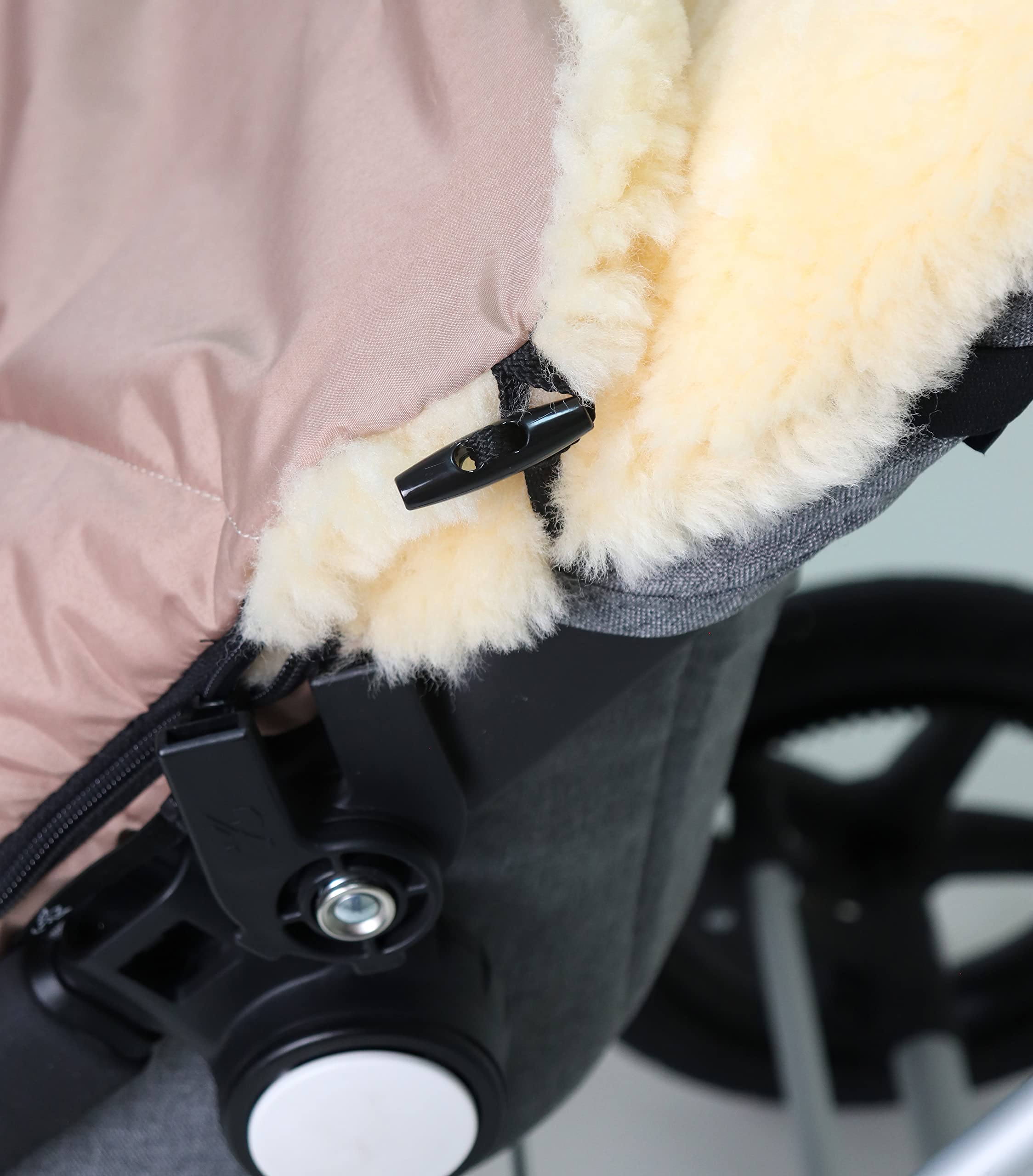 Kaiser Lammfell Fußsack PAAT Sand Lammfell Medizin 6542031
