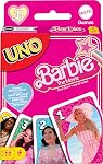 Mattel Games UNO Barbie Card Game with Special “Hi, Barbie!” Rule for Kids, Adults & Family Nights, Game Nights, Travel, Camping & Parties.