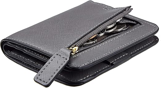 Toughergun Wallet Women Rfid Blocking Small Compact Bifold Luxury Leather Pocket Wallet Ladies Mini Purse with ID Window