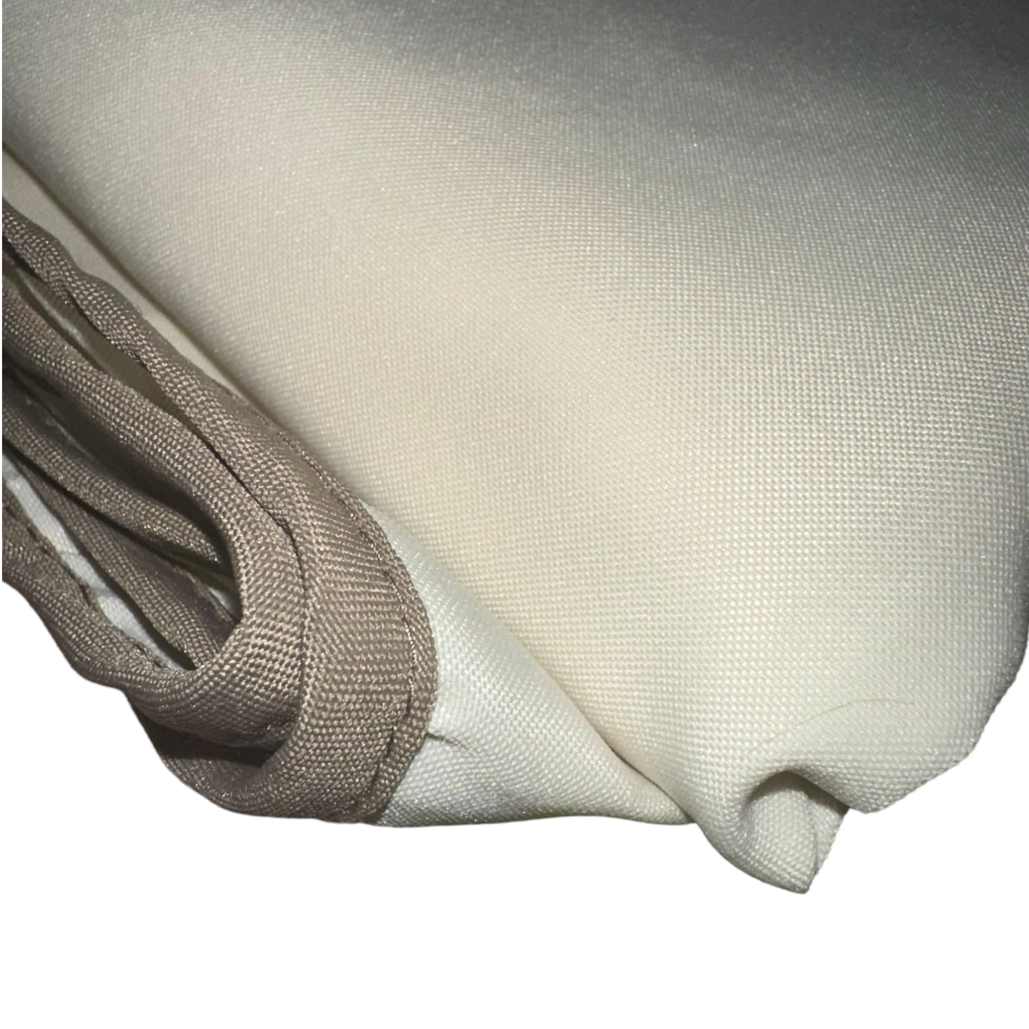 Telo di ricambio per dondolo da giardino 3 posti in poliestere idrorepellente 200x112x1h cm - Beige