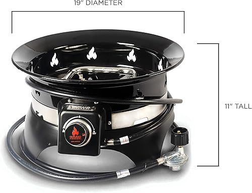 Miniatura 5 de Outland fogata portátil de lujo con propano